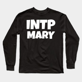 Personalized INTP Personality type Long Sleeve T-Shirt